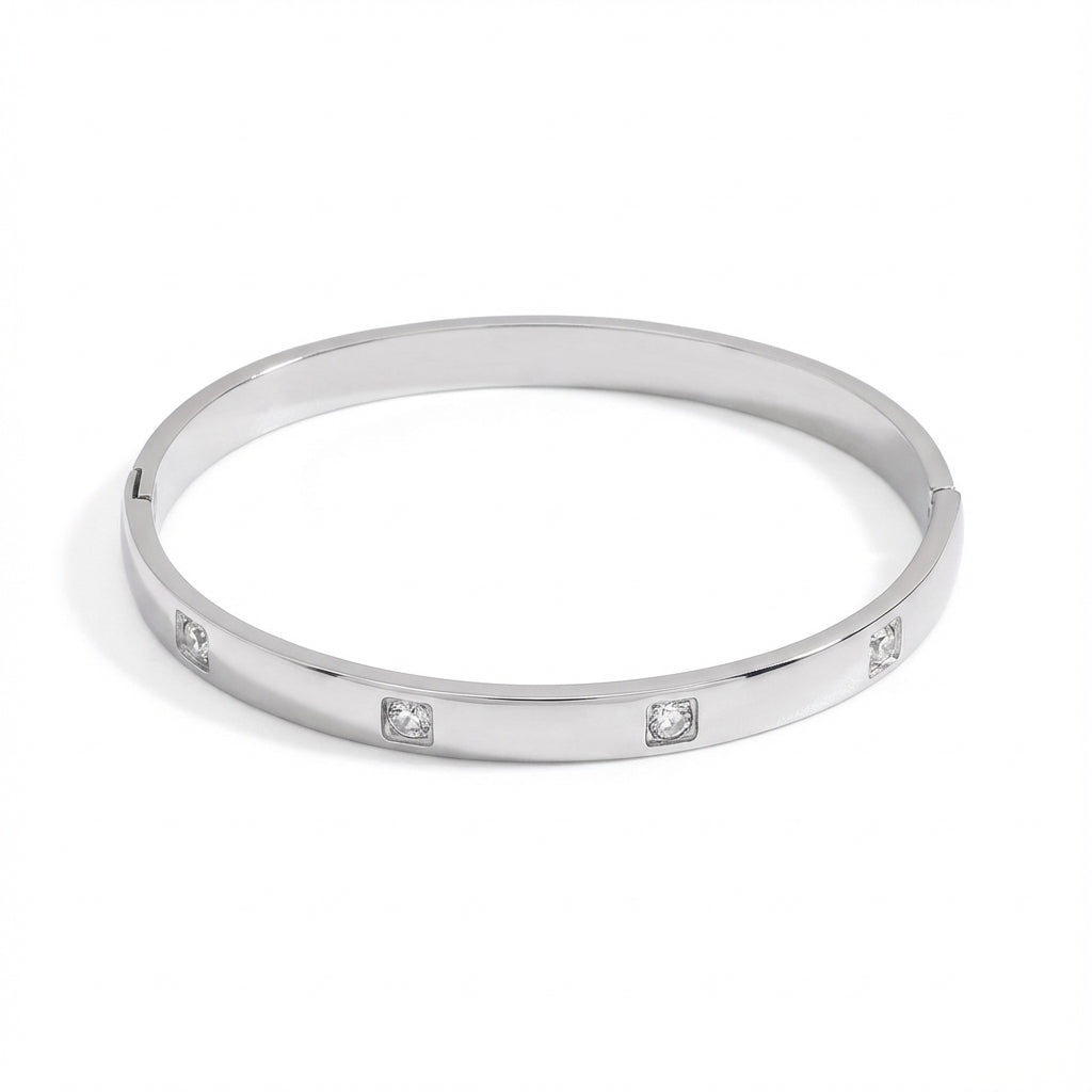 Elegante Zilveren Armband