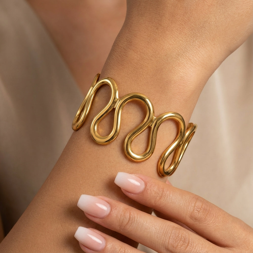 Cleopatra Golvende Armband