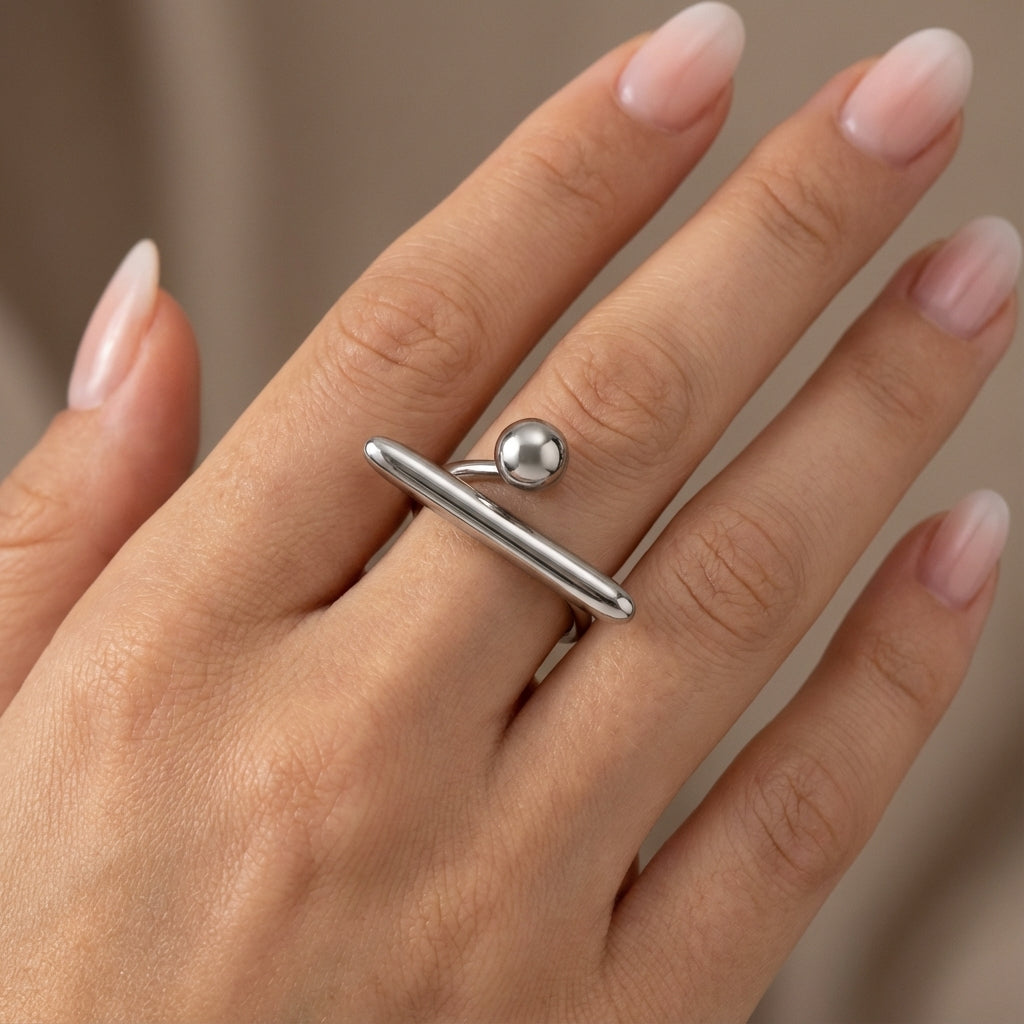 Moderne Abstracte Ring