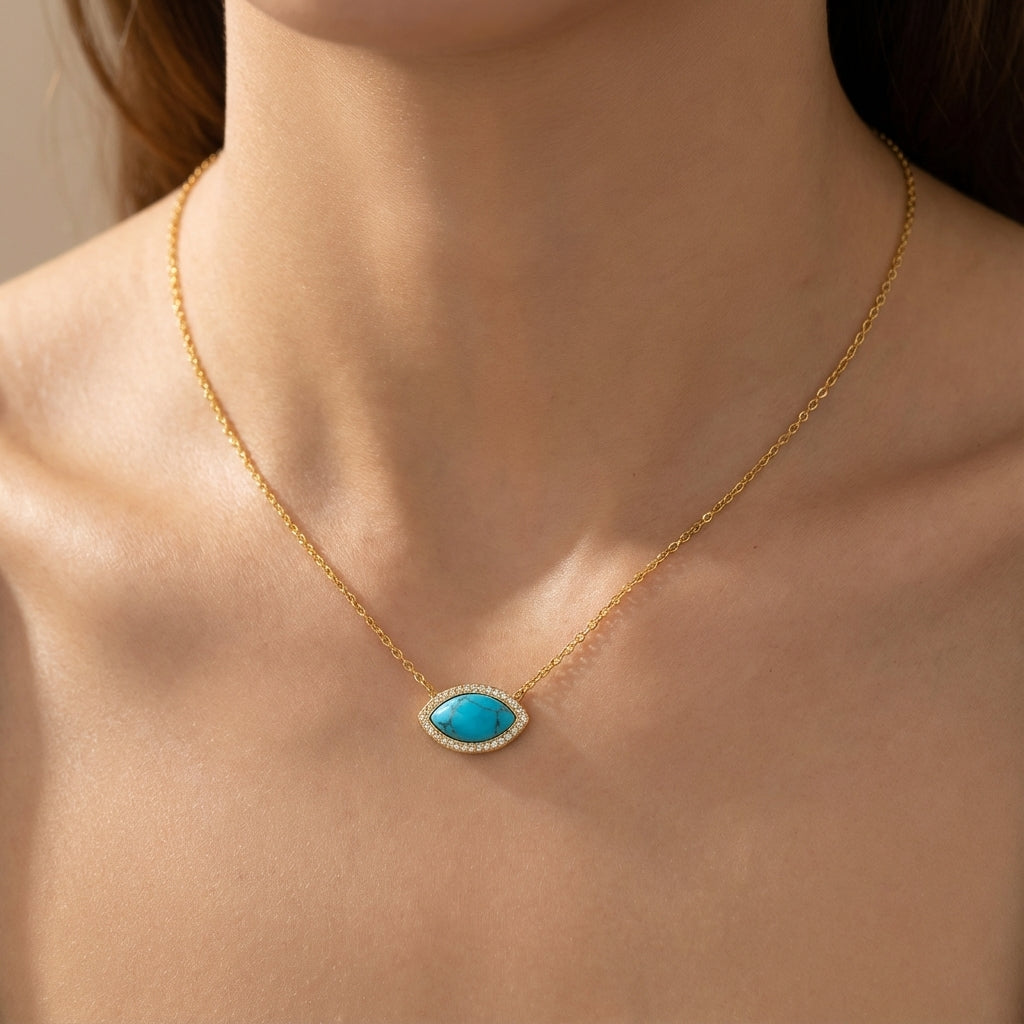 Fijne Gouden Hanger Ketting